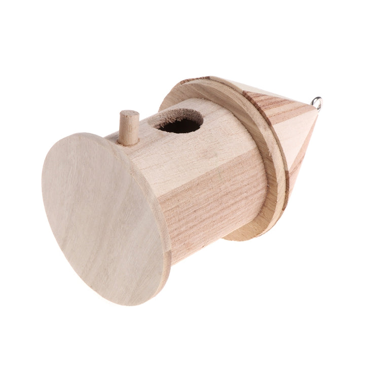 Wooden outdoor bird nest