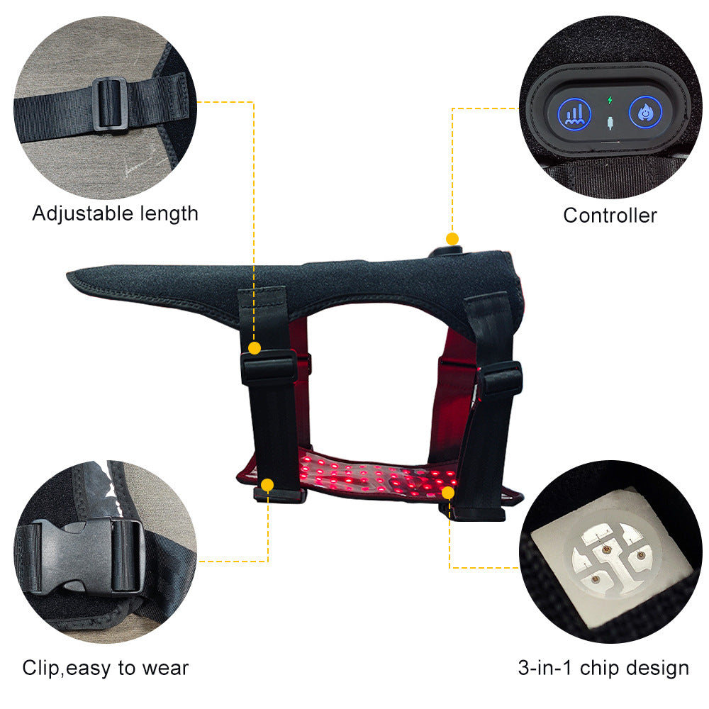 Red-light Infrared Therapeutic Heating Fabric For Pet Dogs