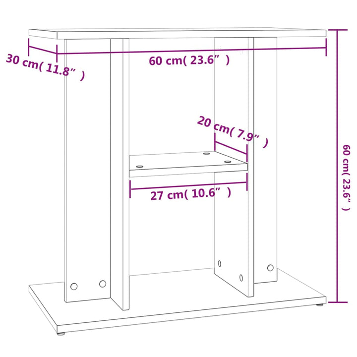 Aquarium Stand 60x Wood Material   Aquarium Stand 60x Wood Material