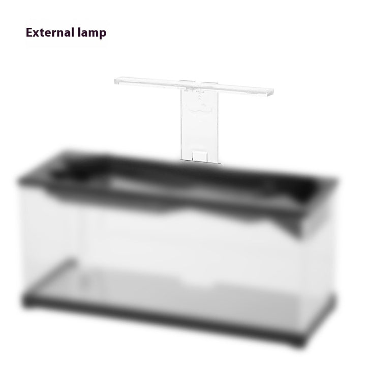 Acrylic Filter Circularly Heating Lighting Integrated Lazy Aquarium