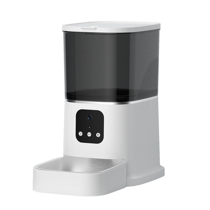 Pet Automatic Feeder Large Capacity Smart Voice Recorder APP Control Timer Feeding Cat Dog Food Dispenser With WiFi Pet Bo